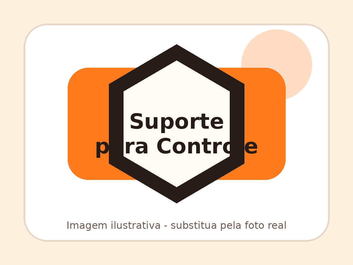 Suporte para controle impresso em 3D